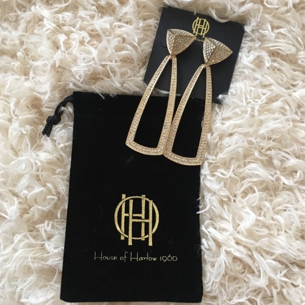 House of Harlow 1960 Mesa Door Knocker Earrings - Picture 2 of 8